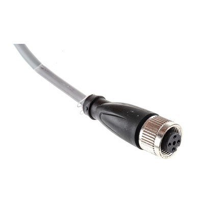 Pepperl + Fuchs Straight Female 4 way M12 to Unterminated Sensor Actuator Cable, 10m