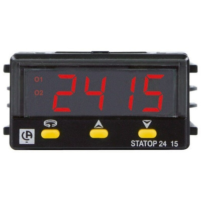 Pyro Controle STATOP 48 PID Temperature Controller, 2 Output, 90 → 260 V ac Supply Voltage