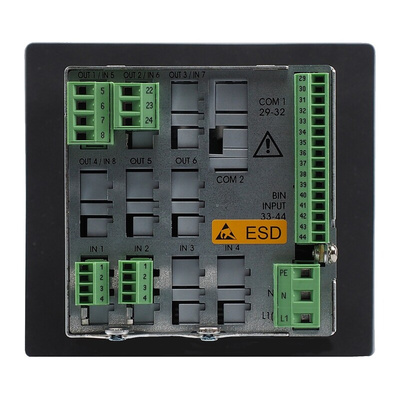 Jumo IMAGO 500 PID Temperature Controller, 144 x 133mm 2 (Analogue), 6 (Binary) Input, 3 Output Analogue, 110 →