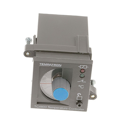 Tempatron 1/16 DIN On/Off Temperature Controller, 48 x 48mm Relay, 110 → 240 V ac Supply Voltage