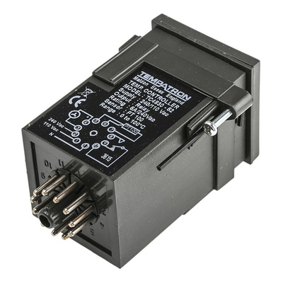 Tempatron 1/16 DIN On/Off Temperature Controller, 48 x 48mm, 1 Output Relay, 110 → 230 V ac Supply Voltage