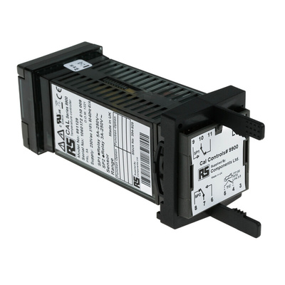 CAL 9900 PID Temperature Controller, 48 x 48 (1/16 DIN)mm, 2 Output SSD, 115 V ac Supply Voltage