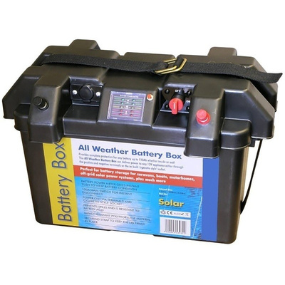 Battery Box Battery up to 110 Ah, Charge Controller