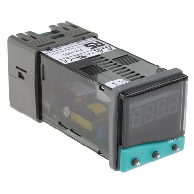 CAL 9300 PID Temperature Controller, 48 x 48 (1/16 DIN)mm, 2 Output Relay, 100 V ac, 240 V ac Supply Voltage