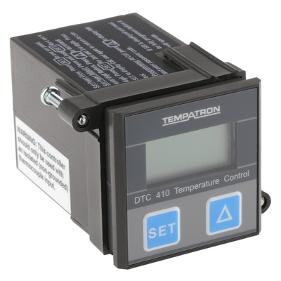 Tempatron On/Off Temperature Controller, 48 x 48mm, 10 → 32 V ac/dc Supply Voltage