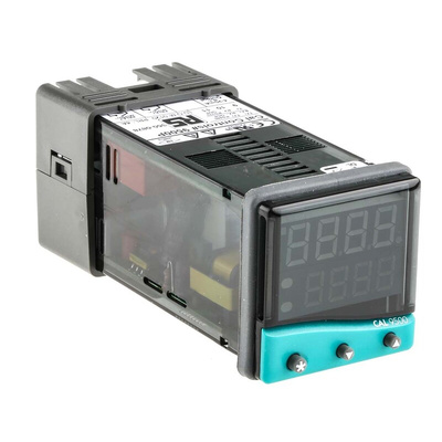 CAL 9500 PID Temperature Controller, 48 x 48 (1/16 DIN)mm, 2 Output Linear, Relay, 100 V ac, 240 V ac Supply Voltage