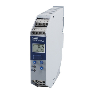 Jumo iTRON PID Temperature Controller, 2 Output Relay, 110 → 240 V ac Supply Voltage