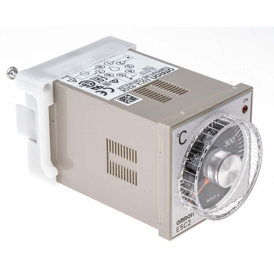 Omron E5C2 On/Off Temperature Controller, 48 x 48mm, 100 → 240 V ac Supply Voltage