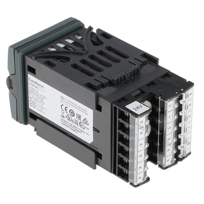 Eurotherm 3216 PID Temperature Controller, 48 x 48 (1/16 DIN)mm, 3 Output Changeover Relay, Relay, 24 V ac/dc Supply