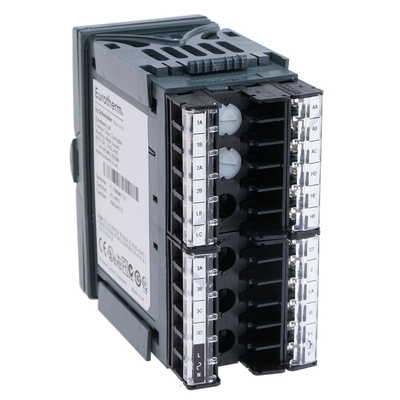 Eurotherm 3208 PID Temperature Controller, 96 x 48 (1/8 DIN)mm, 4 Output Analogue, Changeover Relay, Relay, 85 →