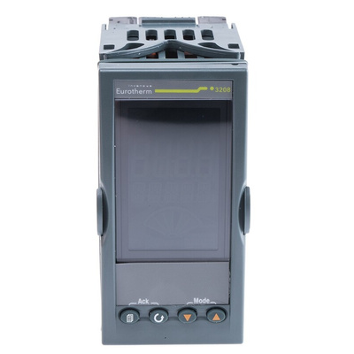 Eurotherm 3208 PID Temperature Controller, 96 x 48 (1/8 DIN)mm, 4 Output Analogue, Changeover Relay, Relay, 85 →