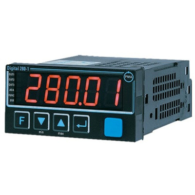 P.M.A D280-1 Temperature Indicator, 48 x 96mm, 90 → 250 V ac Supply Voltage