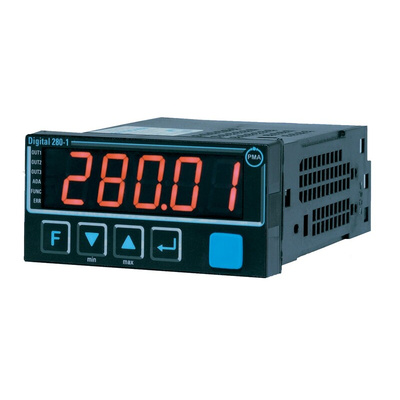 P.M.A D280-1 Temperature Indicator, 48 x 96mm, 90 → 250 V ac Supply Voltage