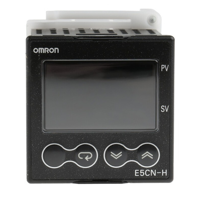 Omron E5CN PID Temperature Controller, 48 x 48mm, 2 Output Relay, 24 V ac/dc Supply Voltage