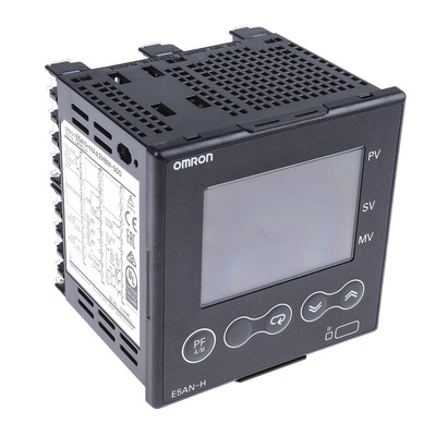 Omron E5AN PID Temperature Controller, 96 x 96mm, 2 Output Relay, 100 → 240 V ac Supply Voltage