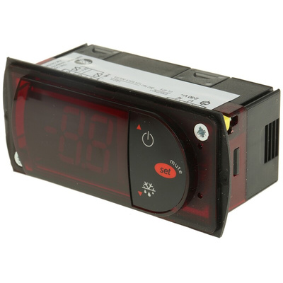 Carel PJ Easy On/Off Temperature Controller, 36 x 81mm, 230 V ac Supply Voltage