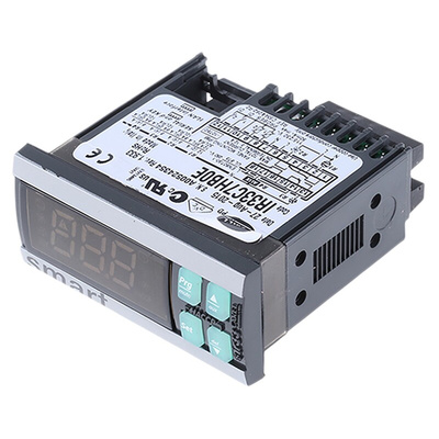 Carel IR33 Panel Mount PID Temperature Controller, 76.2 x 34.2mm, 4 Output Relay, 115 → 230 V ac Supply Voltage