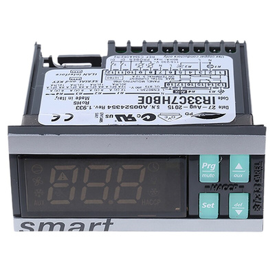 Carel IR33 Panel Mount PID Temperature Controller, 76.2 x 34.2mm, 4 Output Relay, 115 → 230 V ac Supply Voltage