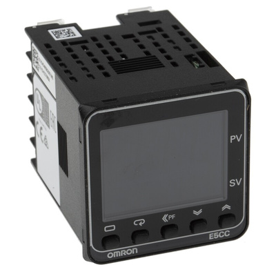 Omron E5CC PID Temperature Controller, 48 x 48mm, 1 Output Voltage, 100 → 240 V ac Supply Voltage