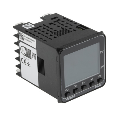 Omron E5CC PID Temperature Controller, 48 x 48mm, 2 Output Voltage, 100 → 240 V ac Supply Voltage