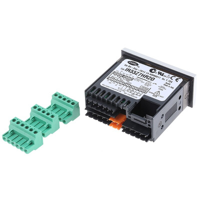 Carel IR33 Panel Mount PID Temperature Controller, 76.2 x 34.2mm, 4 Output Relay, 115 → 230 V ac Supply Voltage
