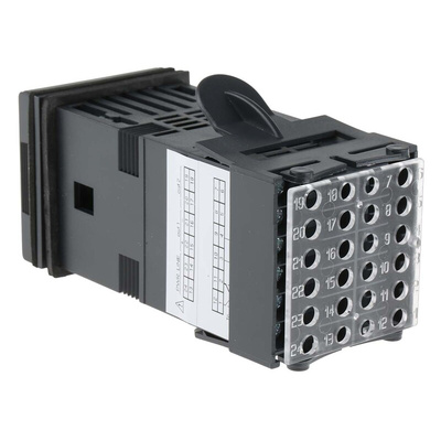 Gefran 400 PID Temperature Controller, 48 x 48 (1/16 DIN)mm, 2 Output Logic, Relay, 11 → 27 V ac/dc Supply