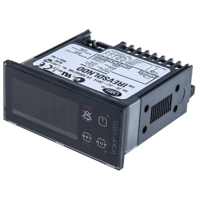 Carel IR33+ On/Off Temperature Controller, 76.2 x 34.7mm, 24 V ac Supply Voltage