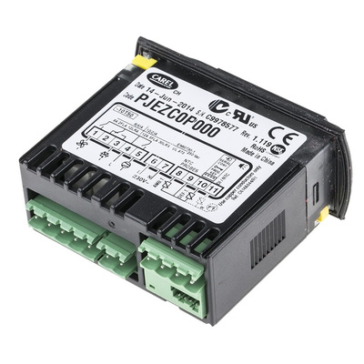 Carel PJ Easy On/Off Temperature Controller, 81 x 36mm, 230 V ac Supply Voltage