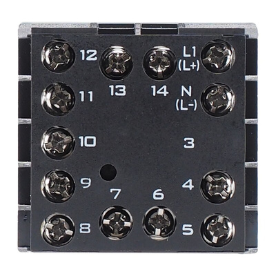 Jumo QUANTROL PID Temperature Controller, 48 x 48mm 1 (Analogue) Input, 2 Output Logic, Relay, 110 → 240 V ac