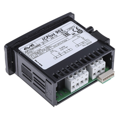 Eliwell ICPlus Panel Mount On/Off Temperature Controller, 74 x 32mm 1 Input, 1 Output Relay, 230 V Supply Voltage