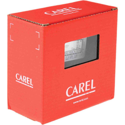 Carel PJ Easy Panel Mount On/Off Temperature Controller, 81 x 36mm 1 Input, 2 Output 2 Relay, 230 V ac Supply Voltage
