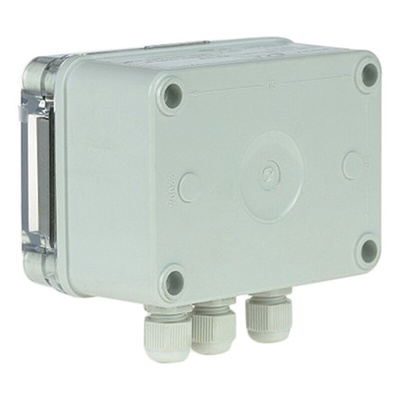 Simex Wall Mount On/Off Temperature Controller, 110 x 80mm 3 Input, 2 Output Relay, 230 V ac Supply Voltage