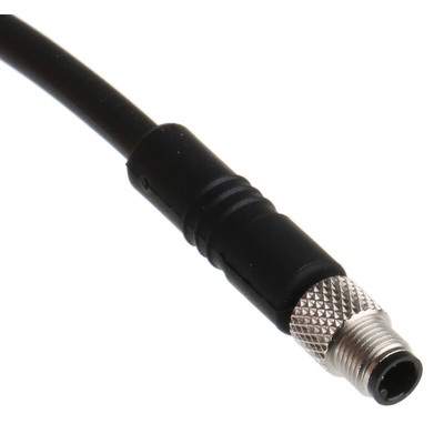 Binder Straight Female 4 way M5 to Unterminated Sensor Actuator Cable, 2m