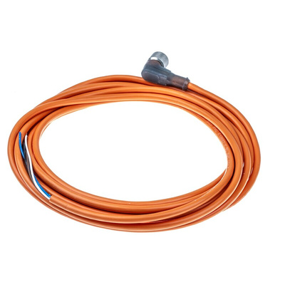 Lumberg Automation Right Angle Female 4 way M12 to Unterminated Sensor Actuator Cable, 5m