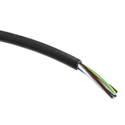 Lumberg Automation Right Angle Female 5 way M12 to Right Angle Female 5 way Unterminated Sensor Actuator Cable, 5m