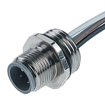 Hirschmann Straight Male 4 way M12 to Unterminated Sensor Actuator Cable, 200mm