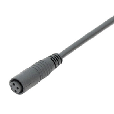 Binder Straight Female 3 way M8 to Unterminated Sensor Actuator Cable, 5m