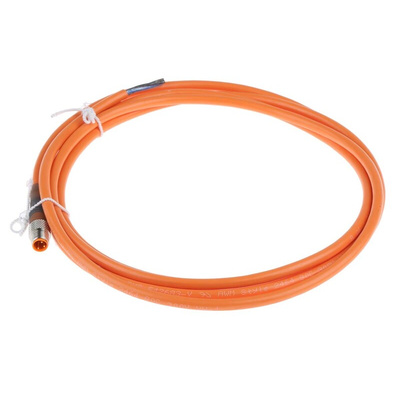 Lumberg Automation Straight Male 3 way M8 to Unterminated Sensor Actuator Cable, 2m