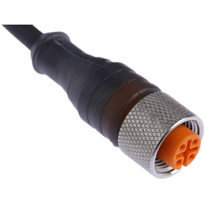 Lumberg Automation Straight Female 4 way M12 to Unterminated Sensor Actuator Cable, 5m