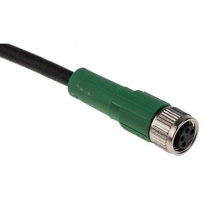 Phoenix Contact Straight Female 4 way M8 to Unterminated Sensor Actuator Cable, 5m
