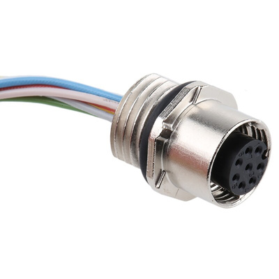 Phoenix Contact Female 8 way M12 to Sensor Actuator Cable, 500mm