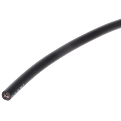 Binder Straight Male 3 way M8 to Unterminated Sensor Actuator Cable, 2m