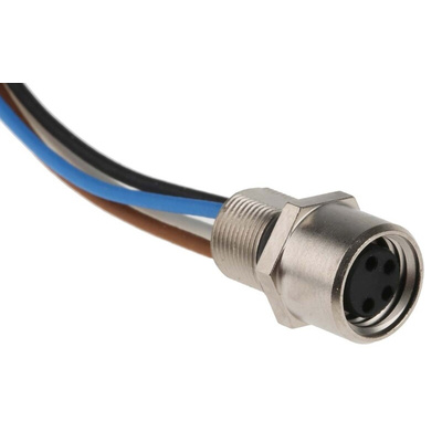 Binder Female 3 way M8 to Sensor Actuator Cable, 200mm