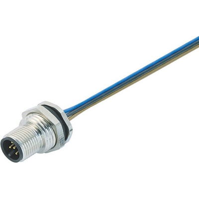 Binder Male 5 way M12 to Sensor Actuator Cable, 200mm