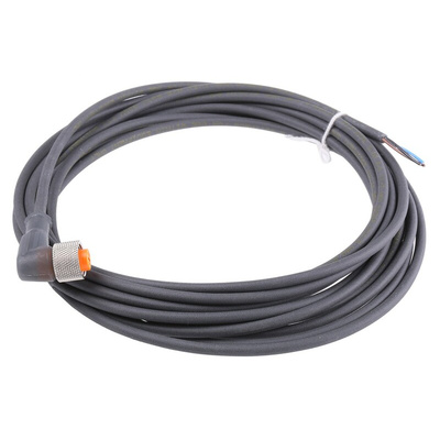 Lumberg Automation Right Angle Female 3 way M12 to Unterminated Sensor Actuator Cable, 5m