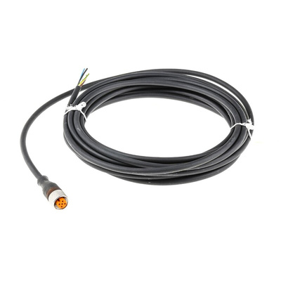 Lumberg Automation Straight Female 5 way M12 to Unterminated Sensor Actuator Cable, 5m