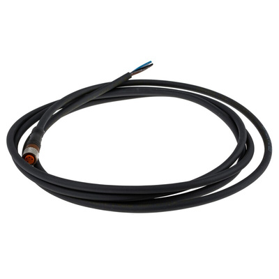Lumberg Automation Straight Female 4 way M8 to Unterminated Sensor Actuator Cable, 2m