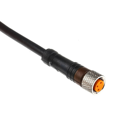 Lumberg Automation Straight Female 3 way M8 to Unterminated Sensor Actuator Cable, 2m