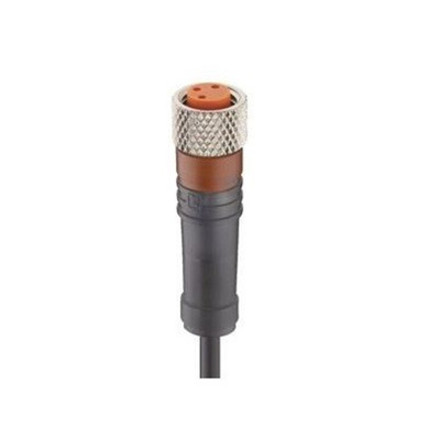 Lumberg Automation Straight Female 3 way M8 to Unterminated Sensor Actuator Cable, 2m