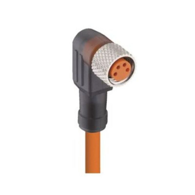 Lumberg Automation Right Angle Female 4 way M8 to Unterminated Sensor Actuator Cable, 2m